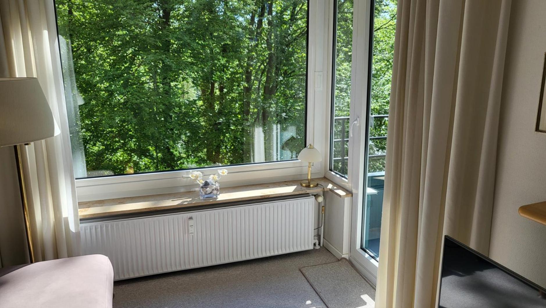 Kurpark Appartement กลึคส์บวร์ก ภายนอก รูปภาพ
